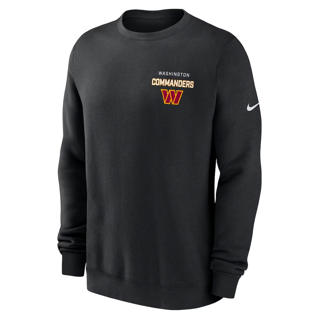 2026 NFL Washington Commanders round-neck sweatshirt 01->washington commanders->NFL Jersey